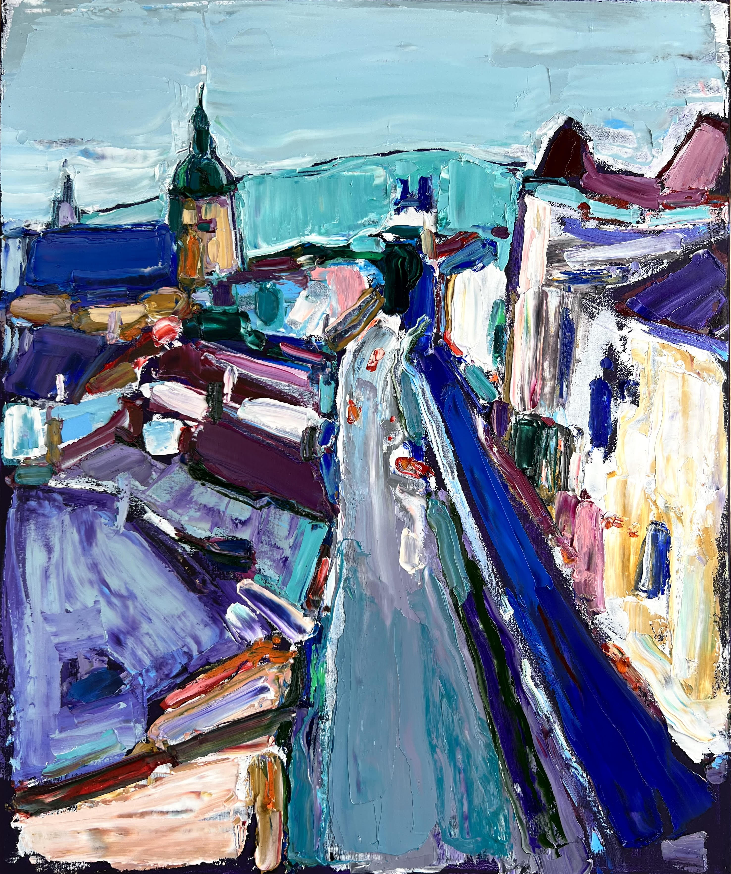 Lviv. 60х50 сm, oil on canvas, 2023
