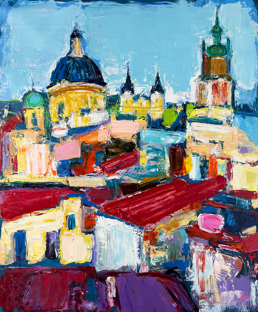 Lviv I 60x50 cm oil on canvas 2024