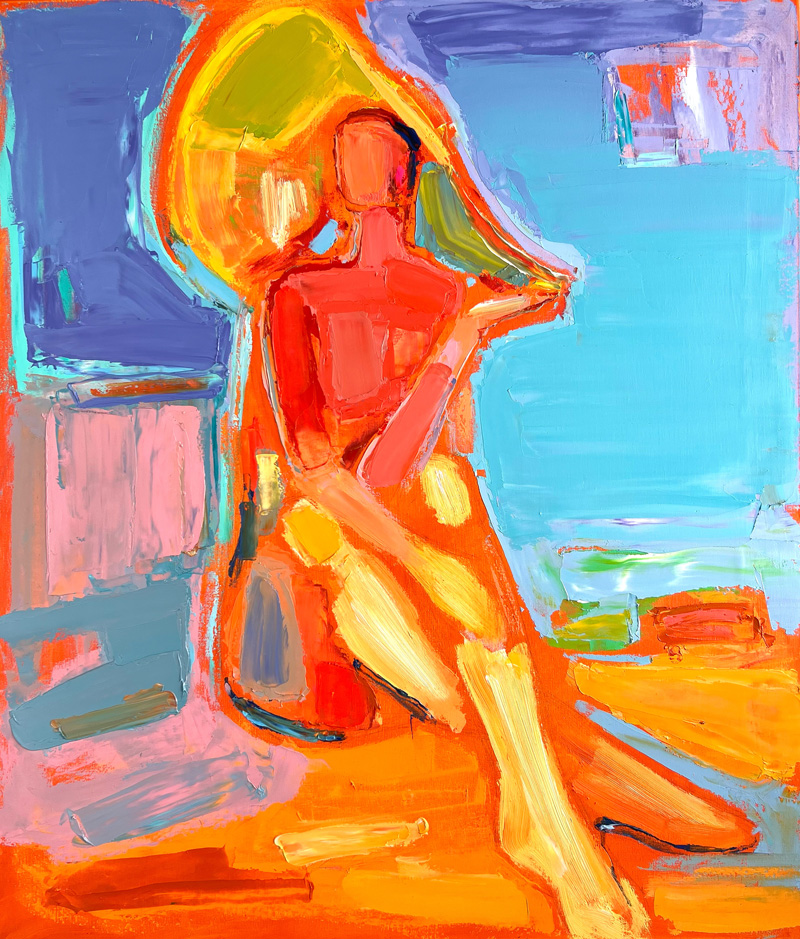 70x60 cm, oil on canvas, 2023.