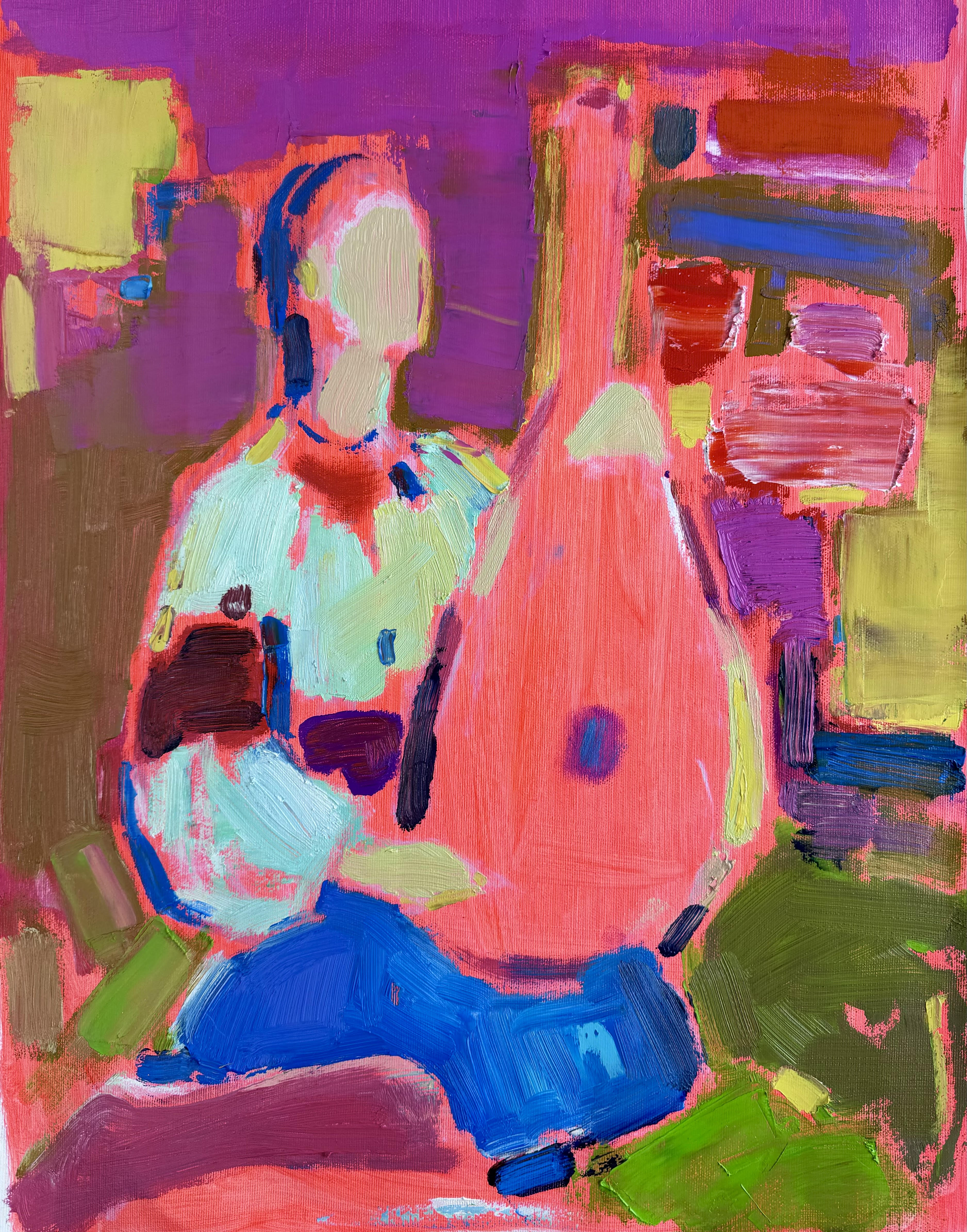Bandura girl 60x40 cm, oil on canvas, 2024. SOLD