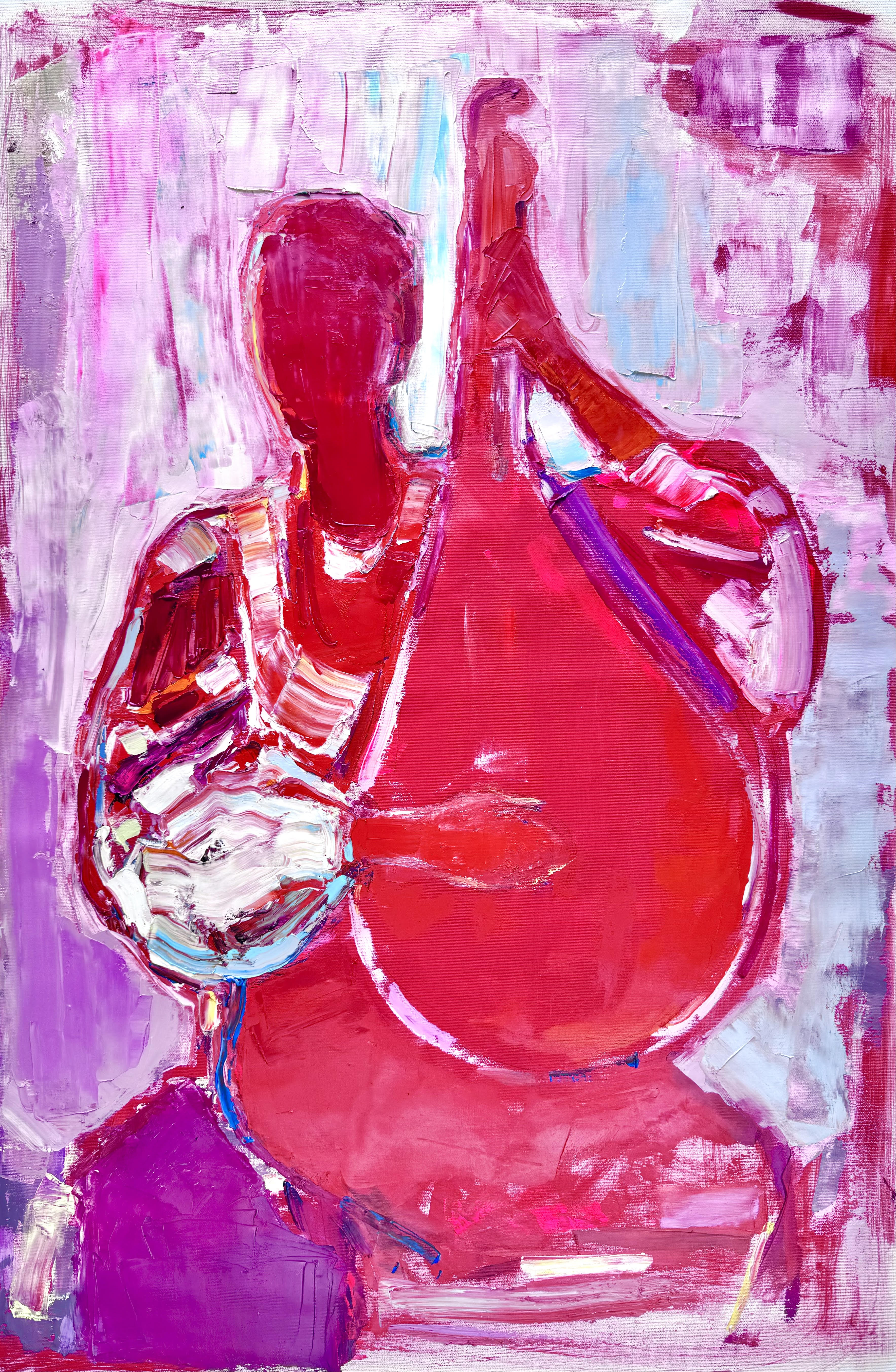 Bandura girl 95x65 cm, oil on canvas, 2024. SOLD