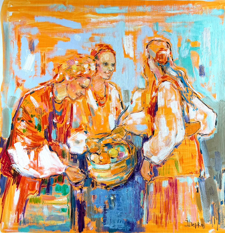   100x95 cm, mixed media, 2026   1500$